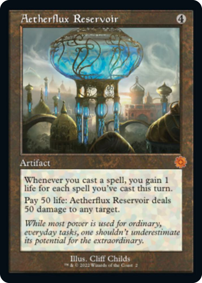 0002 Aetherflux Reservoir M The Brothers' War: Retro Frame Artifacts