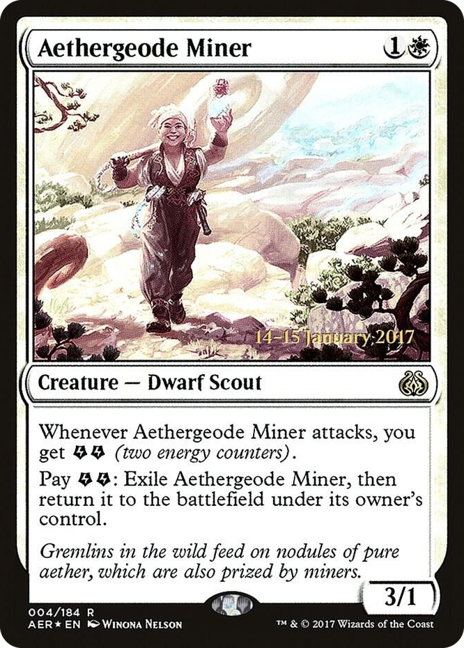 0004 Aethergeode Miner R Prerelease Cards