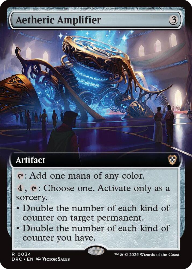 0034 Aetheric Amplifier (Extended Art) R Commander: Aetherdrift
