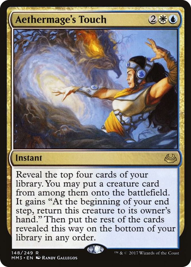 Aethermage's Touch #148 R - Modern Masters 2017 Pokemon card