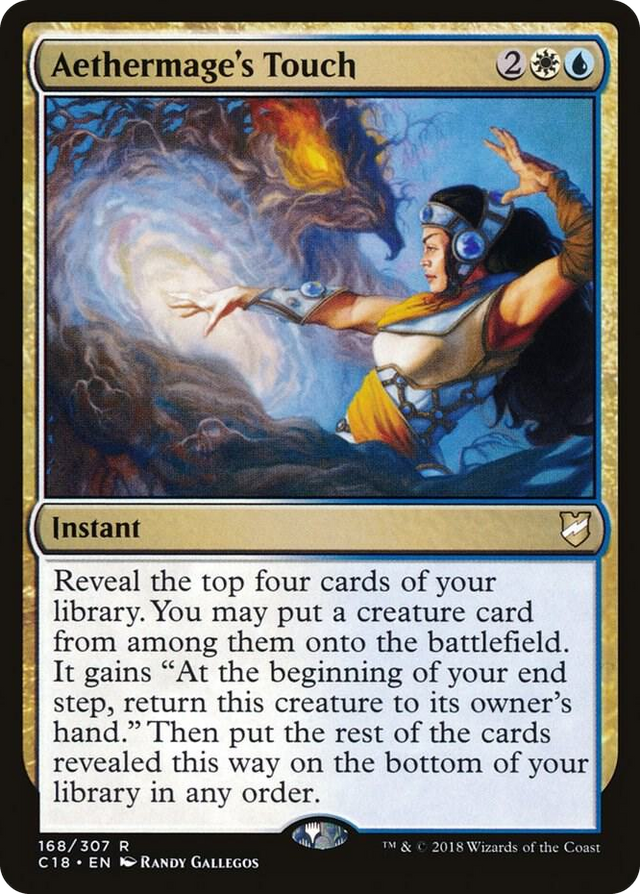 0168 Aethermage's Touch R Commander 2018