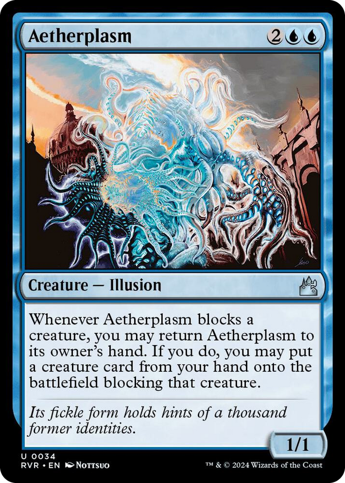 Aetherplasm #34 U - Ravnica Remastered Pokemon card