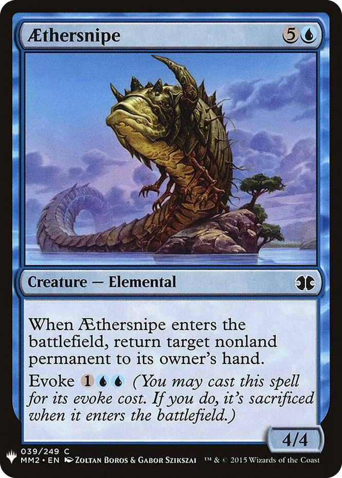 0039 Aethersnipe C The List Reprints