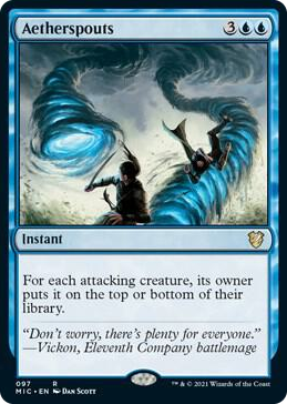 0097 Aetherspouts R Commander: Innistrad: Midnight Hunt