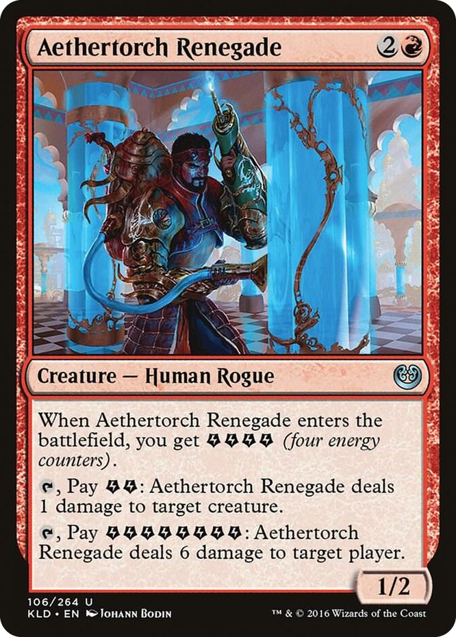 Aethertorch Renegade #106 U - Kaladesh Pokemon card