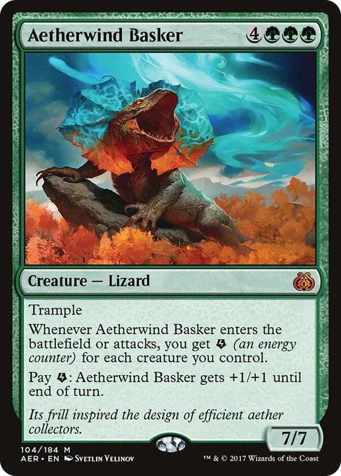 Aetherwind Basker #104 M - Aether Revolt Pokemon card