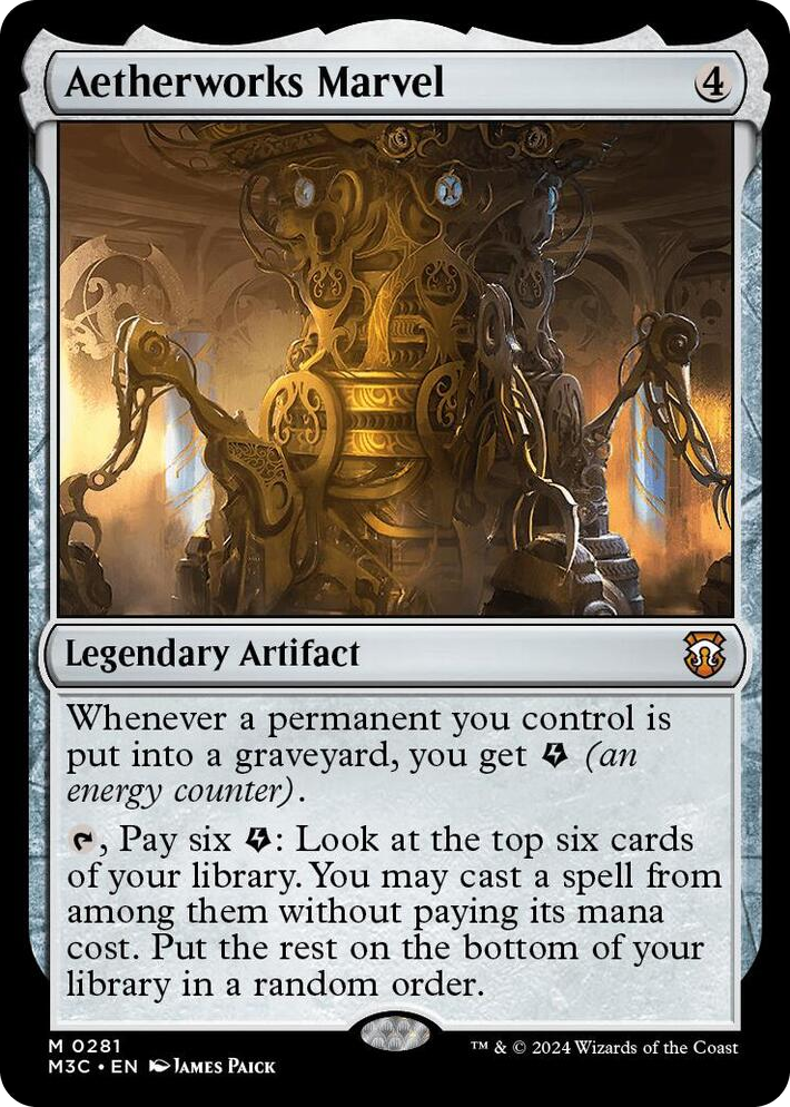 0281 Aetherworks Marvel (Ripple Foil) M Commander: Modern Horizons 3