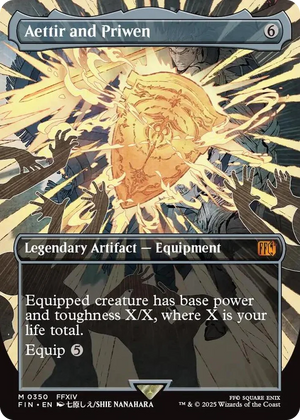 0350 Aettir and Priwen (Borderless) M FINAL FANTASY