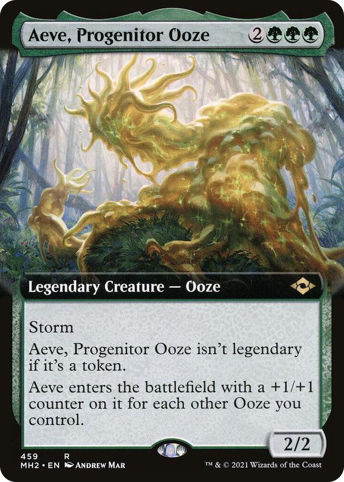 0459 Aeve, Progenitor Ooze (Extended Art) R Modern Horizons 2