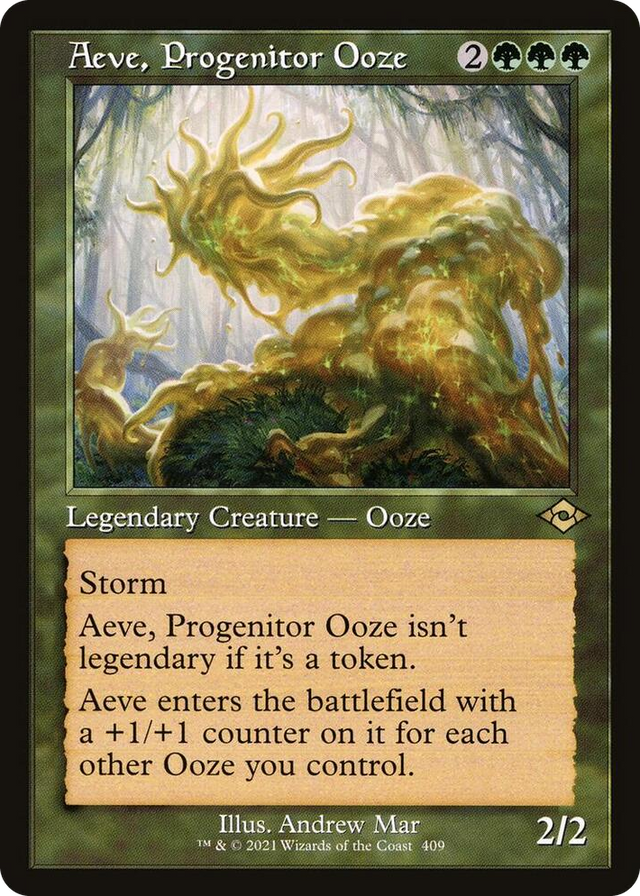 0409 Aeve, Progenitor Ooze (Retro Frame) R Modern Horizons 2