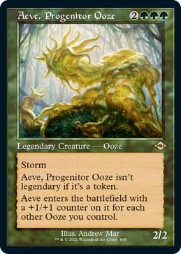 0409 Aeve, Progenitor Ooze (Retro Frame) (Foil Etched) R Modern Horizons 2