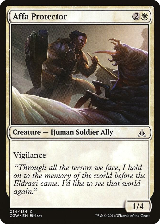 Affa Protector #14 C - Oath of the Gatewatch Pokemon card