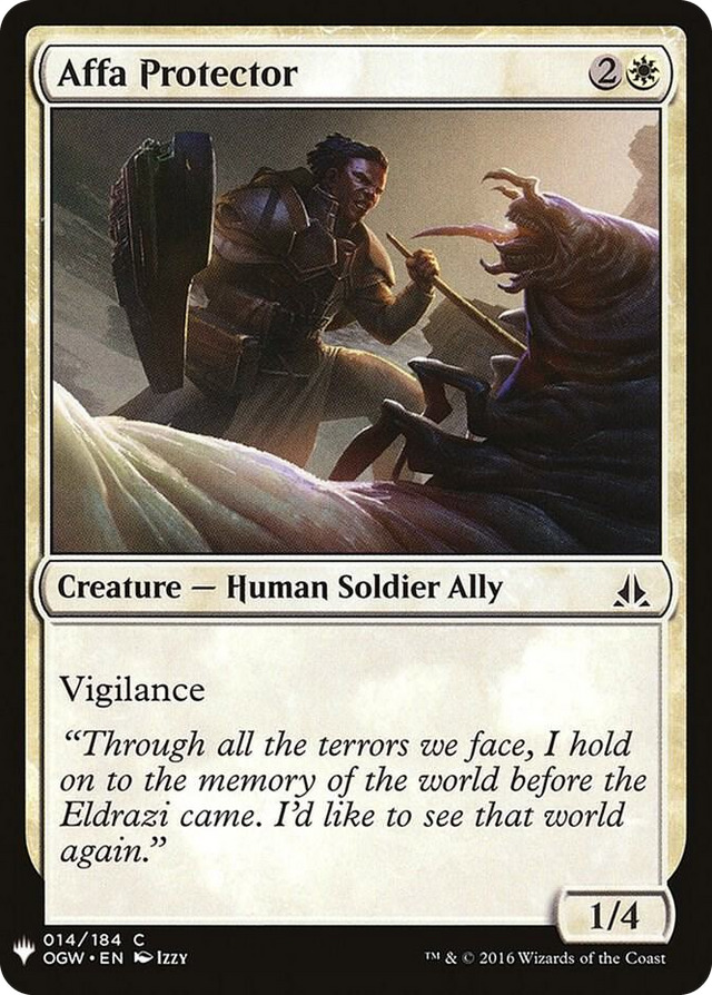 0014 Affa Protector C The List Reprints