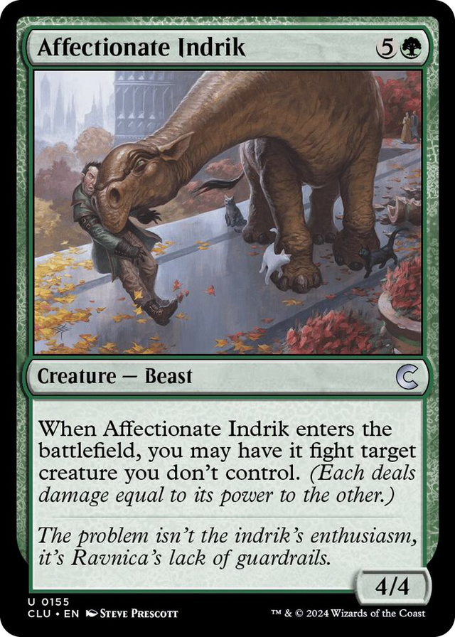 0155 Affectionate Indrik U Ravnica: Clue Edition