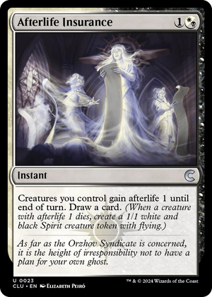 0023 Afterlife Insurance U Ravnica: Clue Edition