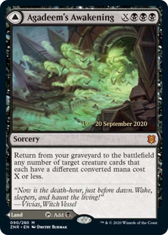 0090 Agadeem's Awakening M Prerelease Cards