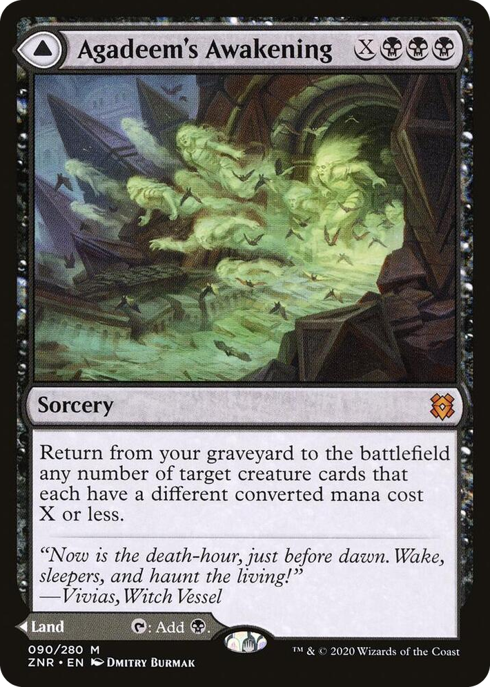 0090 Agadeem's Awakening M Zendikar Rising