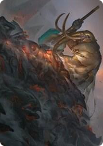 0001 Against All Odds Art Card S Art Series: Phyrexia: All Will Be One