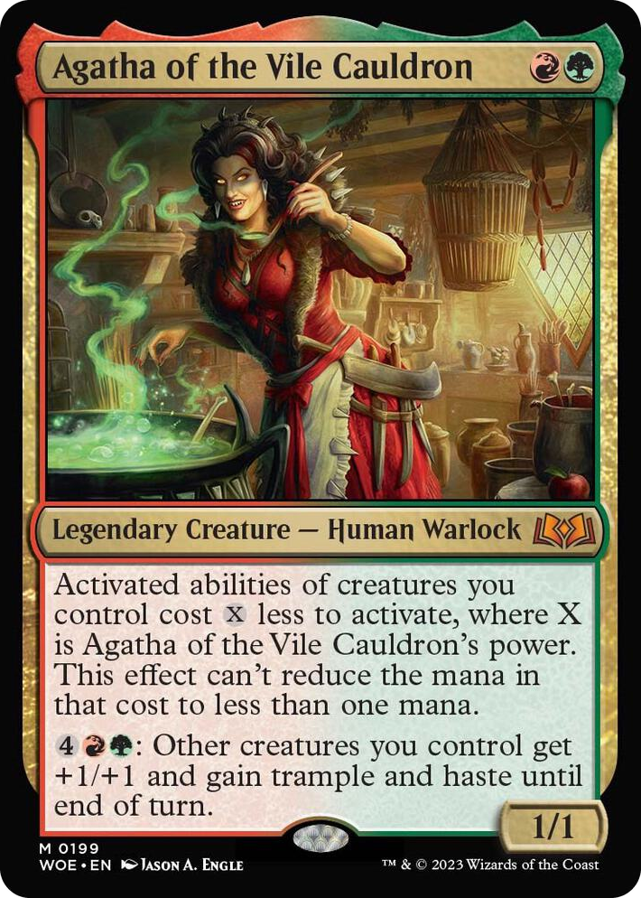 0199 Agatha of the Vile Cauldron M Wilds of Eldraine