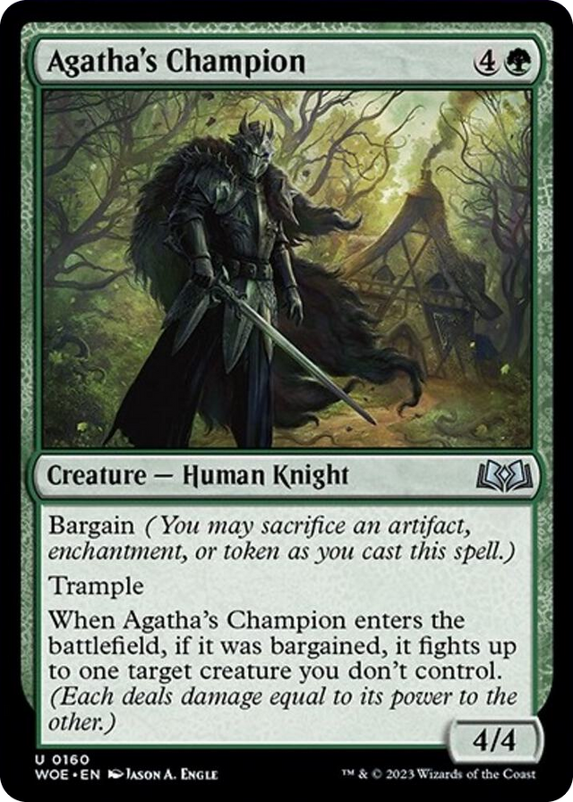 0160 Agatha's Champion U Wilds of Eldraine