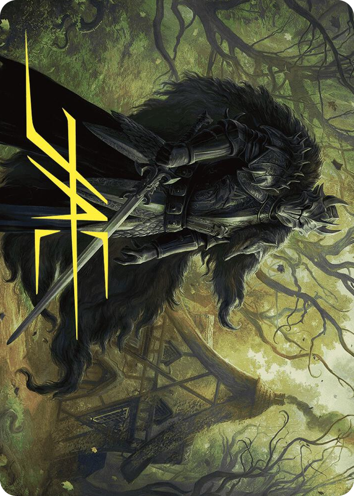 0022 Agatha's Champion Art Card (Gold-Stamped Signature) S Art Series: Wilds of Eldraine