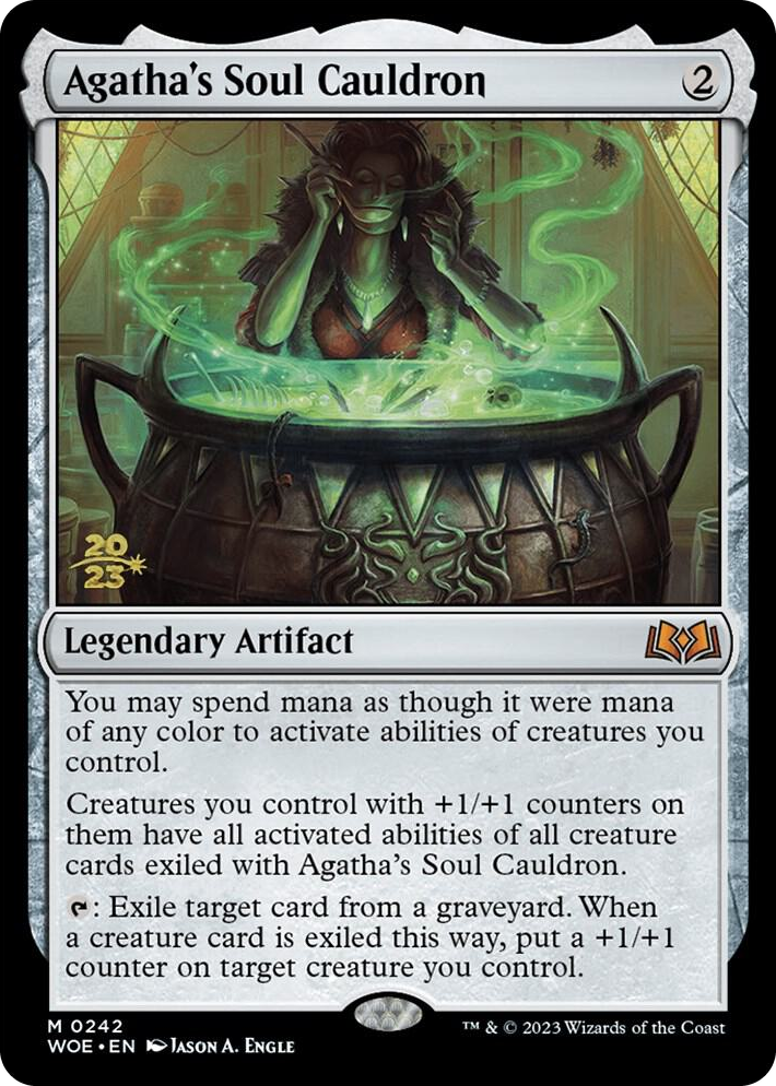 0242 Agatha's Soul Cauldron M Prerelease Cards