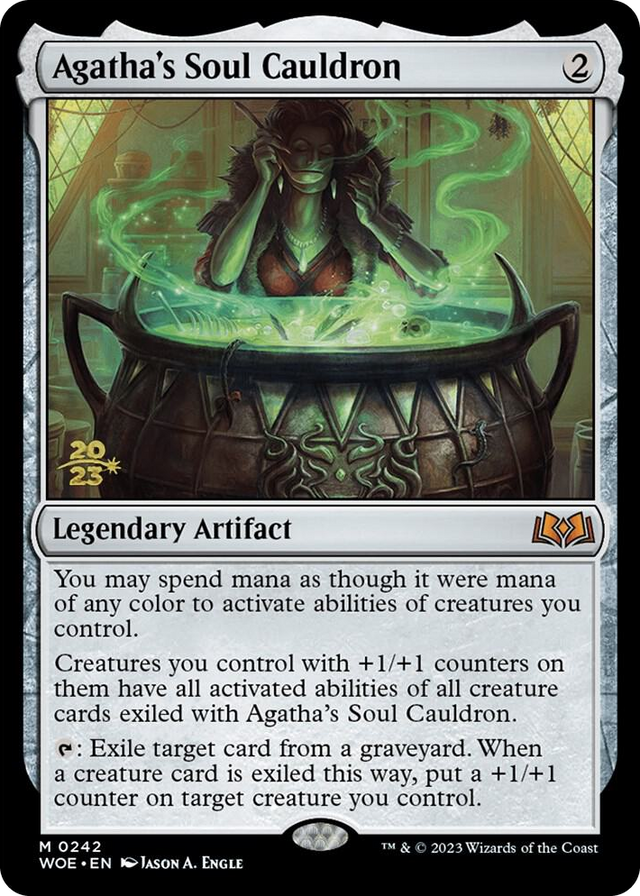 0242 Agatha's Soul Cauldron M Prerelease Cards