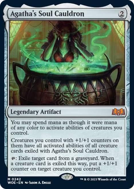0242 Agatha's Soul Cauldron M Wilds of Eldraine