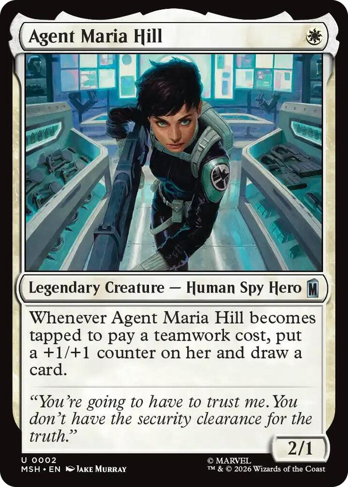 0002 Agent Maria Hill U Marvel Super Heroes
