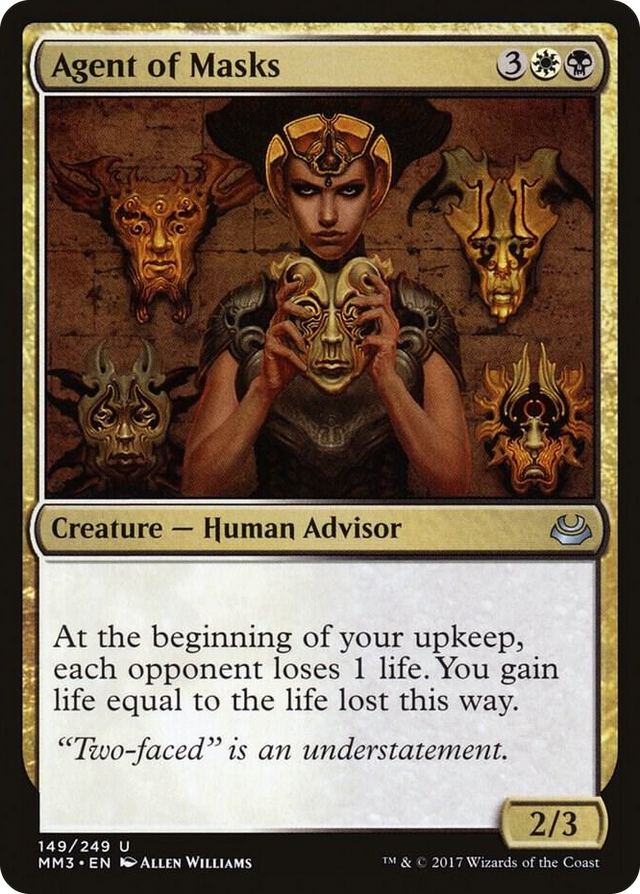 0149 Agent of Masks U Modern Masters 2017