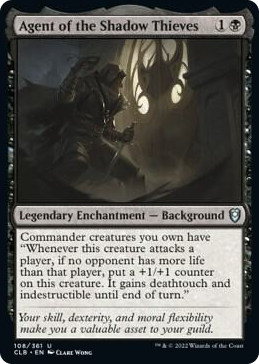0108 Agent of the Shadow Thieves U Commander Legends: Battle for Baldur's Gate