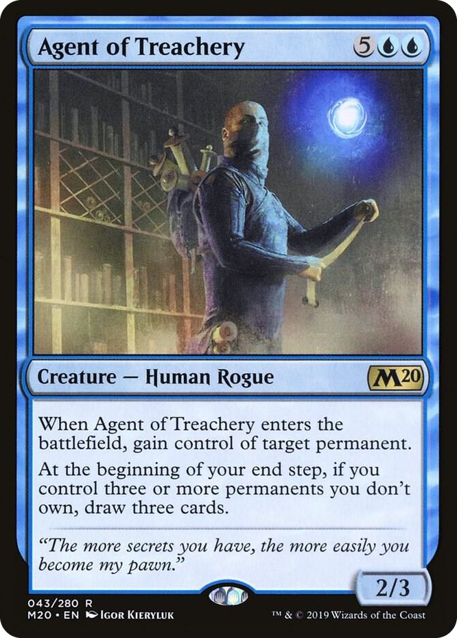 0043 Agent of Treachery R Core Set 2020