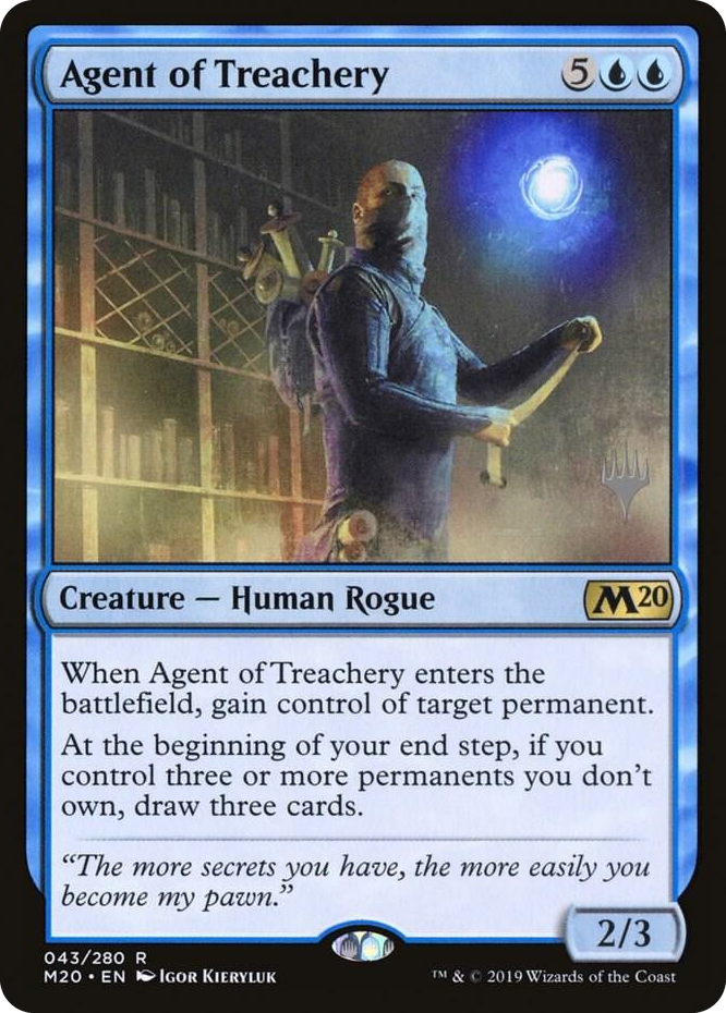 0043 Agent of Treachery R Promo Pack: Core Set 2020