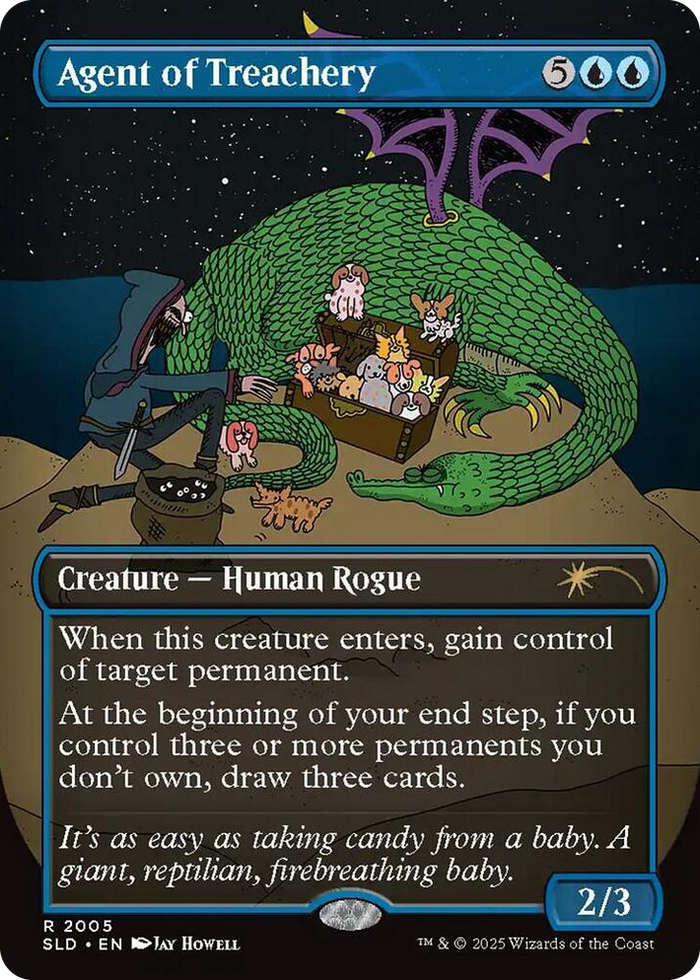 Agent of Treachery #2005 R - Secret Lair Drop Series Pokemon card