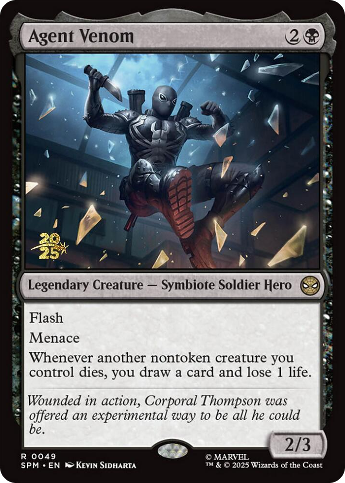0049 Agent Venom R Prerelease Cards