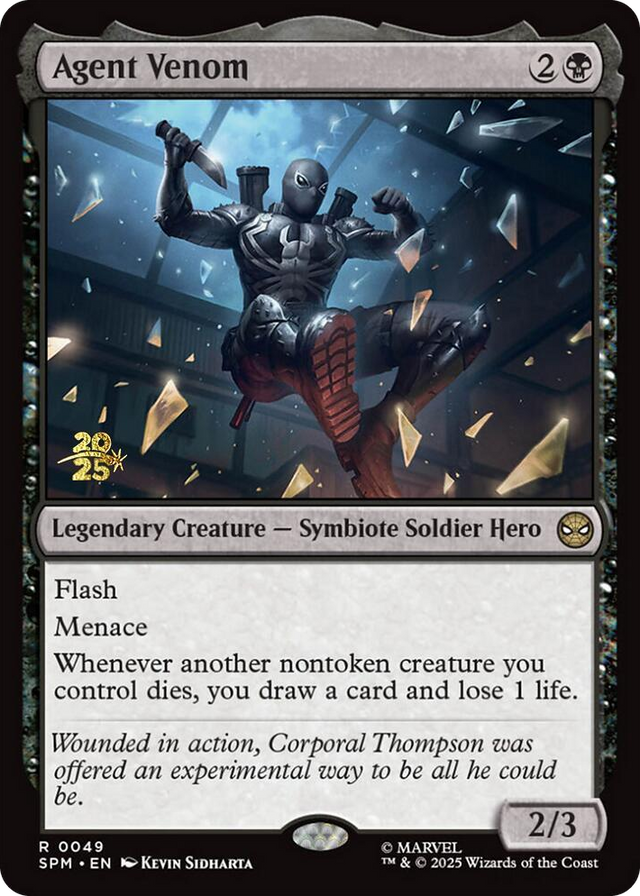0049 Agent Venom R Prerelease Cards