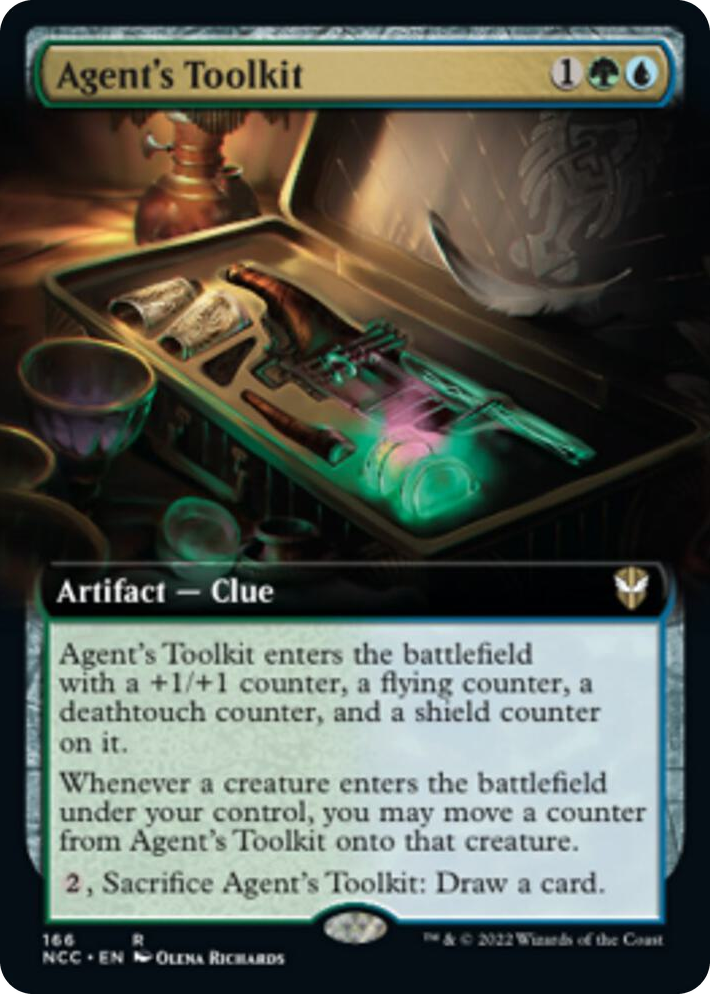 0166 Agent's Toolkit (Extended Art) R Commander: Streets of New Capenna