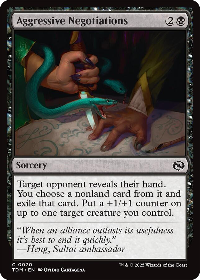 0070 Aggressive Negotiations C Dragonstorm