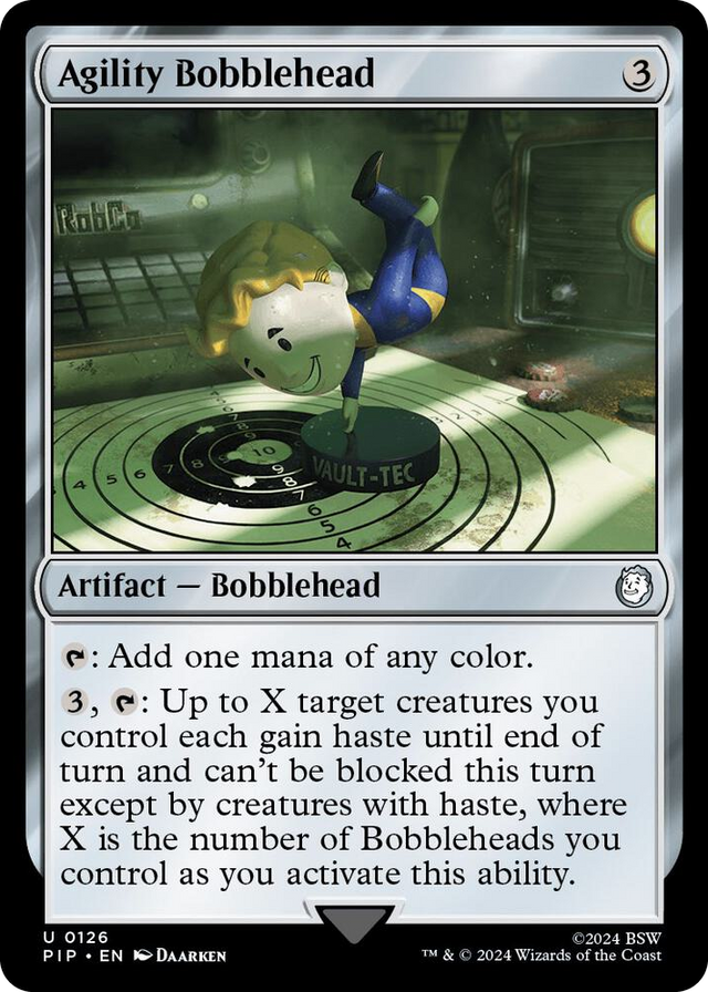 0126 Agility Bobblehead U Universes Beyond: Fallout