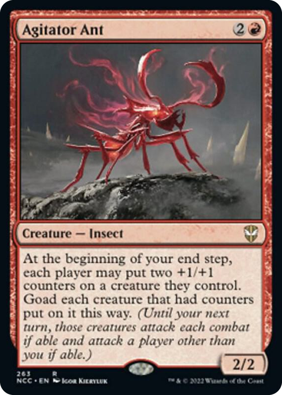 0263 Agitator Ant R Commander: Streets of New Capenna