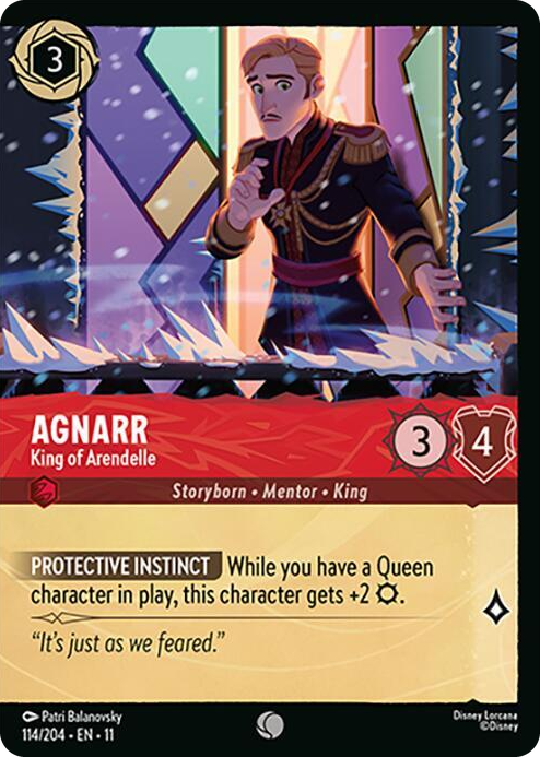 0114 Agnarr - King of Arendelle (Foil) Common Winterspell