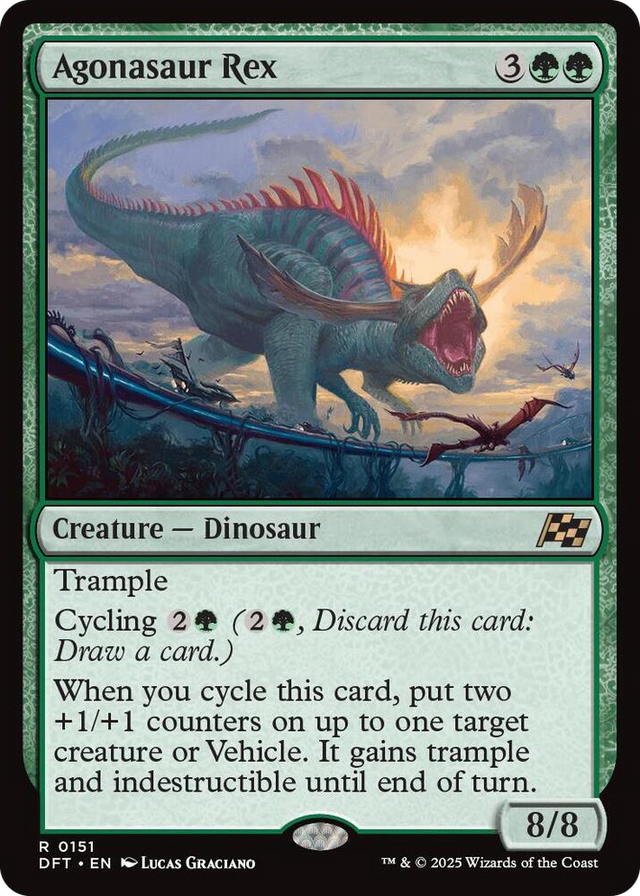 0151 Agonasaur Rex R Aetherdrift