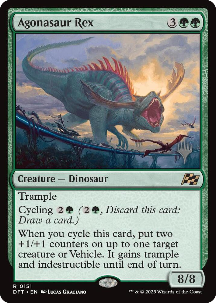 0151 Agonasaur Rex R Promo Pack: Aetherdrift