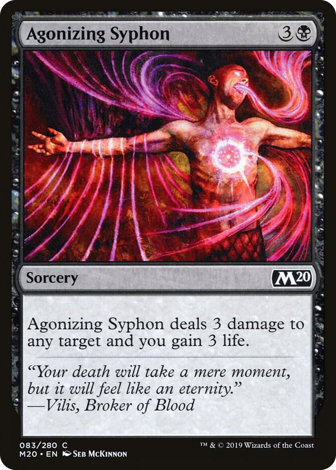 0083 Agonizing Syphon C Core Set 2020