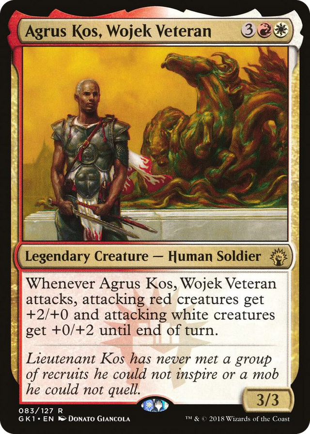 0083 Agrus Kos, Wojek Veteran R Guilds of Ravnica: Guild Kits