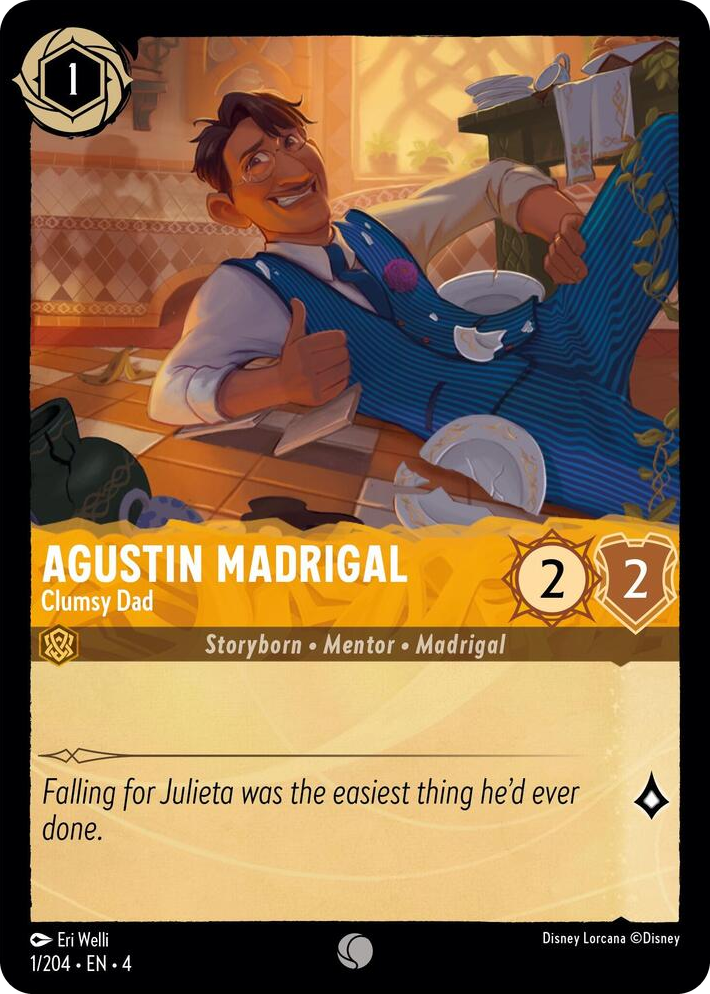 0001 Agustin Madrigal - Clumsy Dad Common Ursula's Return
