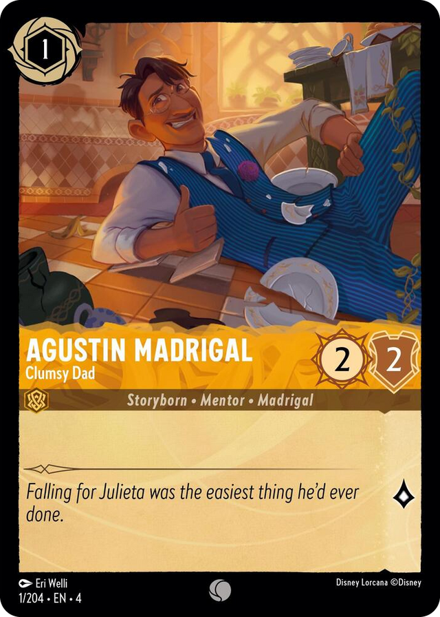 0001 Agustin Madrigal - Clumsy Dad Common Ursula's Return