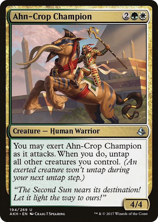 0194 Ahn-Crop Champion U Amonkhet