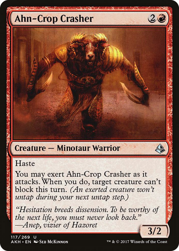 Ahn-Crop Crasher #117 U - Amonkhet Pokemon card
