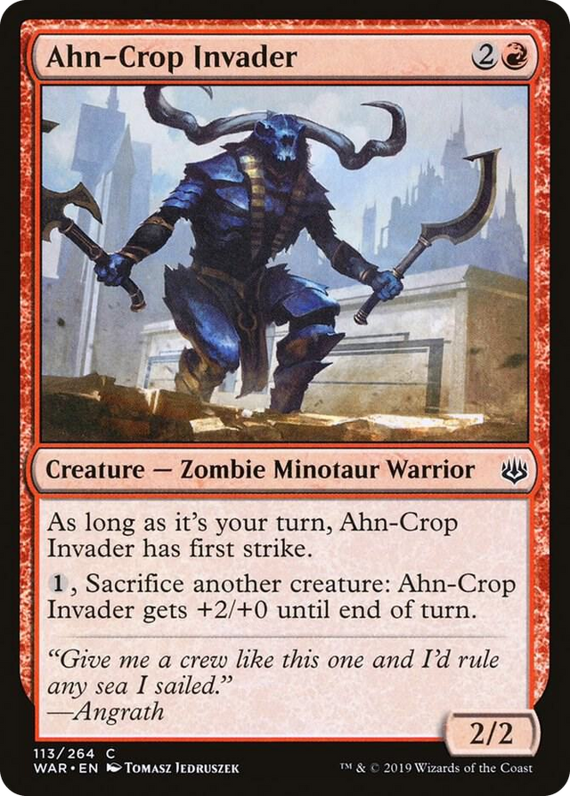 0113 Ahn-Crop Invader C War of the Spark
